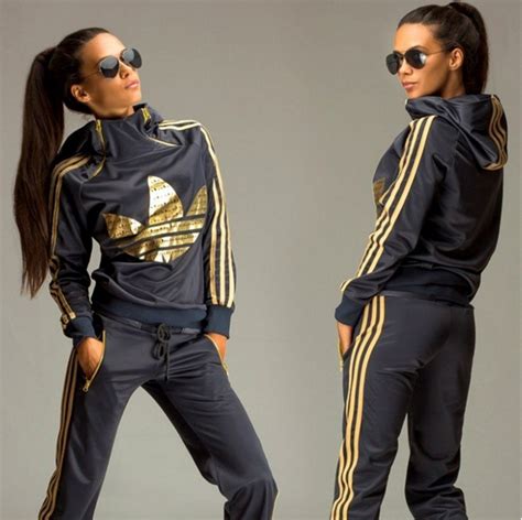 adidas jogginganzug damen schwarz gold|Adidas trainers für damen.